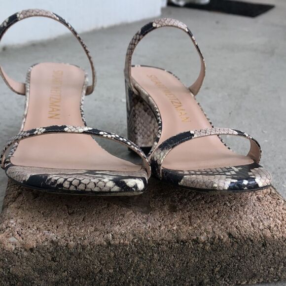 Stuart Weitzman Aleena block sandals - Picture 4 of 7